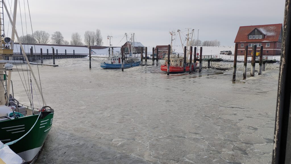 Fedderwardersiel im Winter