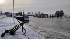 Fedderwardersiel im Winter